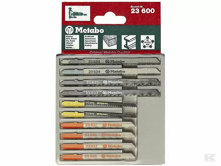 Metabo pistosahanterälajitelma 5x2 terää - Pistosahanterät - 4007430437570 - 1