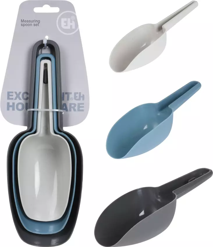 Mittalusikat 3 kpl/setti - Muut keittiötuotteet - 8719987587870 - 1