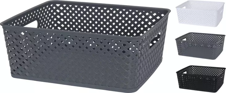 Muovikori 35x29x13,5 cm - Laatikot ja korit - 8719202129830 - 1