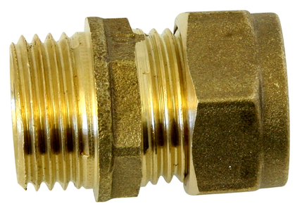 Opal puserrusliitin 10 x 3/8" ulkok. - Puserrusliittimet - 6413820151410 - 1