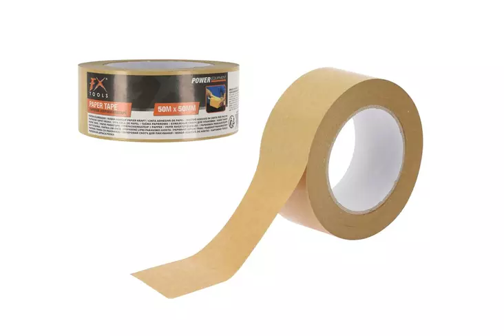 Paperiteippi ruskea 50 mm 50 m - Teipit - 8720573352000 - 1