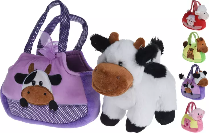 Pehmoeläin + laukku - Sisälelut - 8719987272790 - 1