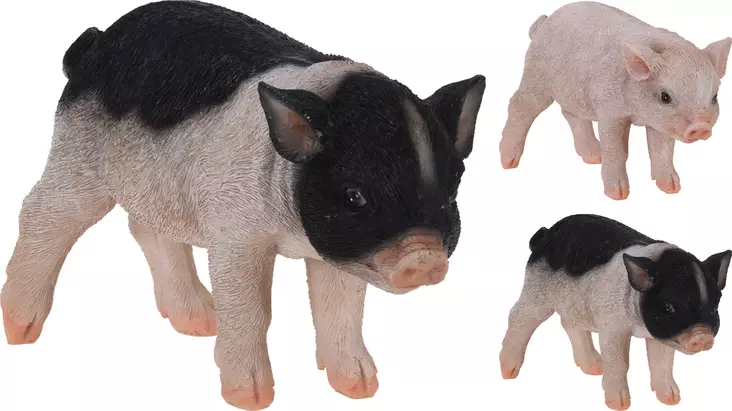 Possu puutarhakoriste 12 cm - Puutarhapatsaat, koristeet - 8719987018770 - 1