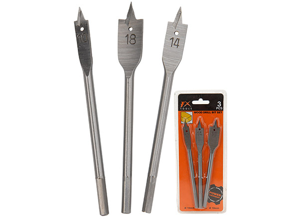 Puuporanteräsarja 3-os. - Puuporanterät - 8718158510280 - 1