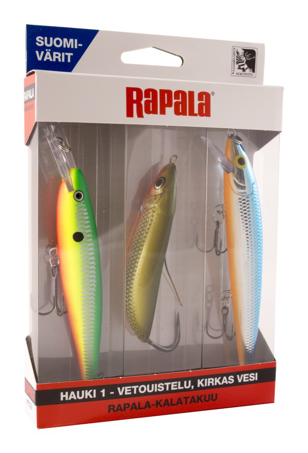 Rapala Kalatakuu Hauki 1 - vetouistelu - Vieheet ja perhot - 6416173026190 - 1