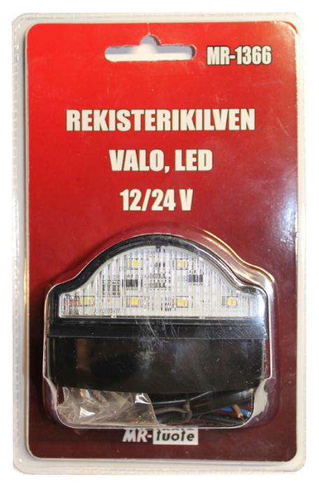Rekisterikilven led-valo - Autosähkötarvikkeet - 6430032151700 - 1