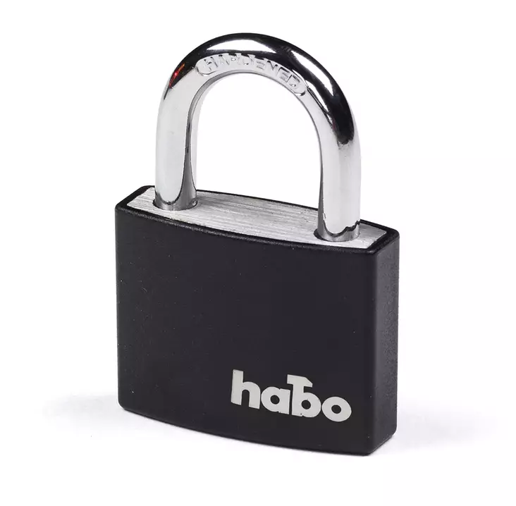 Riippulukko Habo 703-40 musta - Riippulukot, salvat, haat - 7317900173530 - 1