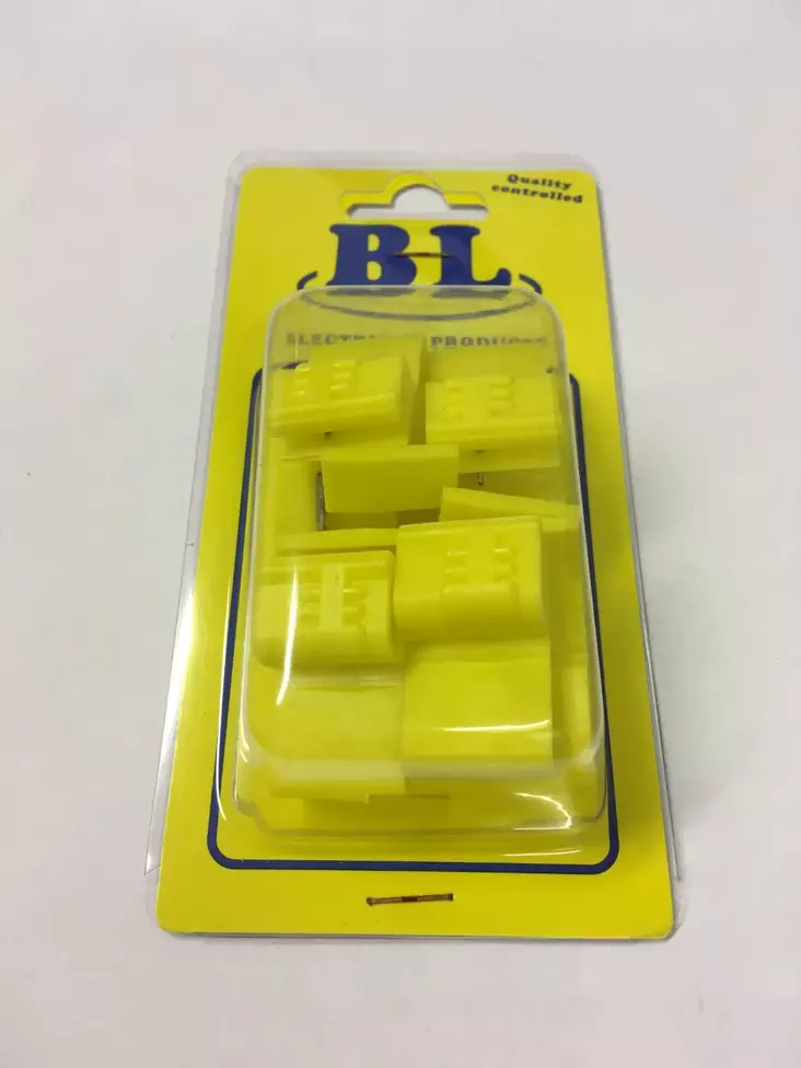 Ryöstäjäliittimet 10kpl, keltainen - Autosähkötarvikkeet - 6419943365390 - 1