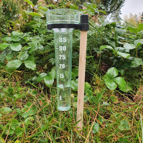 Sademittari puuvarrella - Kastelukannut, sumupullot - 6430068431500 - 1