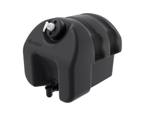 Vesisäiliö musta 18 litraa - Muut traktoritarvikkeet - 601040400 - 1