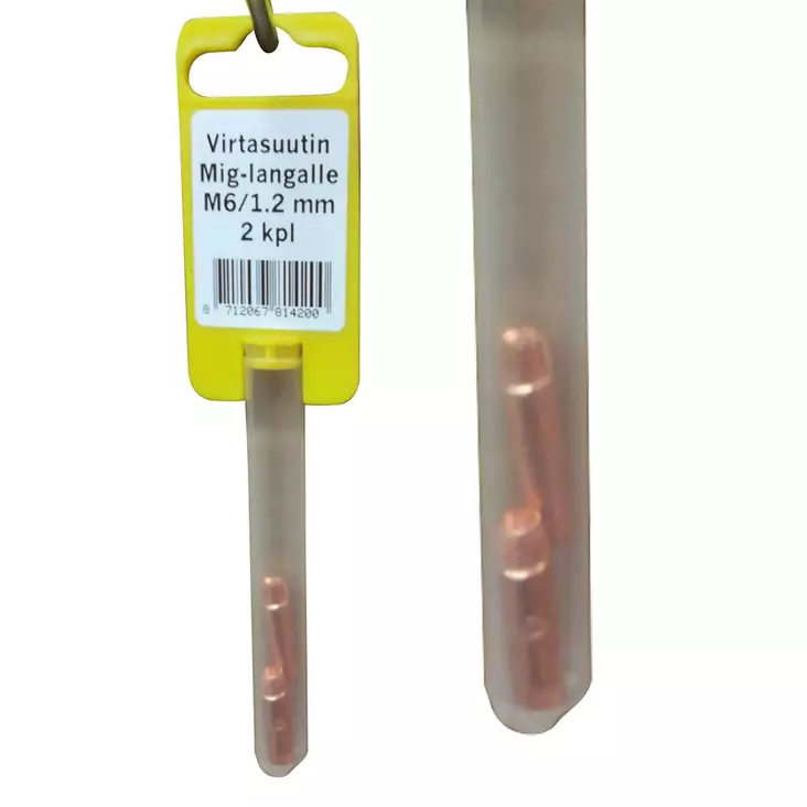 Virtasuutin Mig-langalle M6/1,2 mm - Hitsauspuikot - 8712067814200 - 1