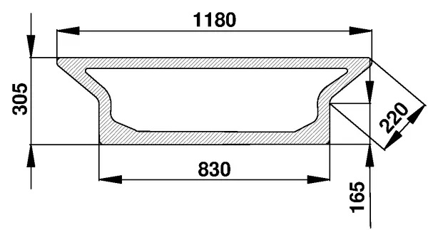Takalasi, alempi (CNH 134671086) - Ohjaamon lasit - 3660980027960 - 1