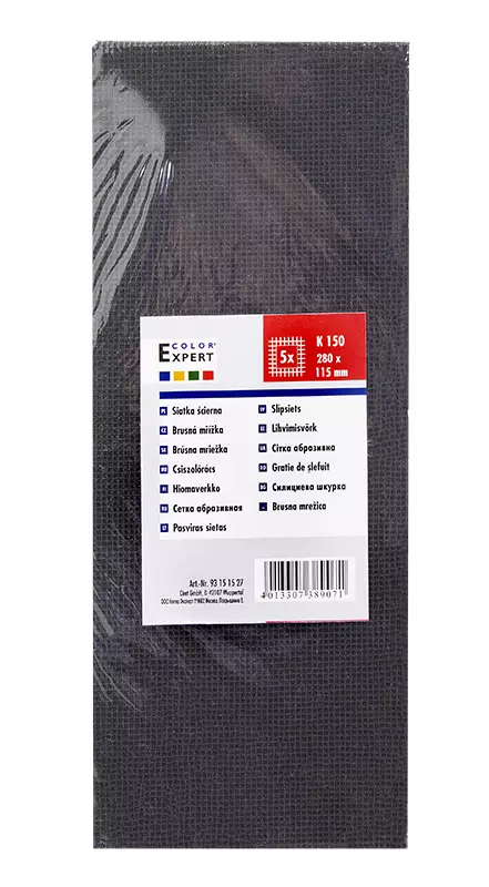 Hiomaverkko P80 115x280mm 5kpl - Maalausvälineet - 4013307389040 - 1