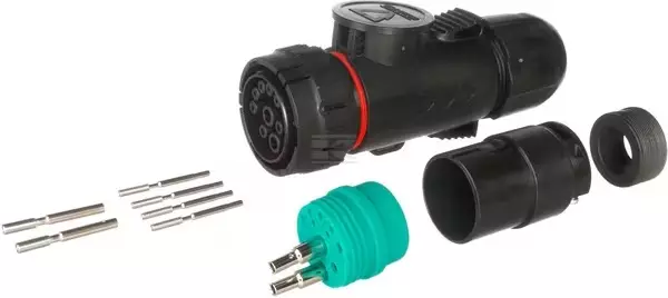 Pistoke ISOBUS 9-napainen 6 mm² - Muut traktoritarvikkeet - 4023085377740 - 1