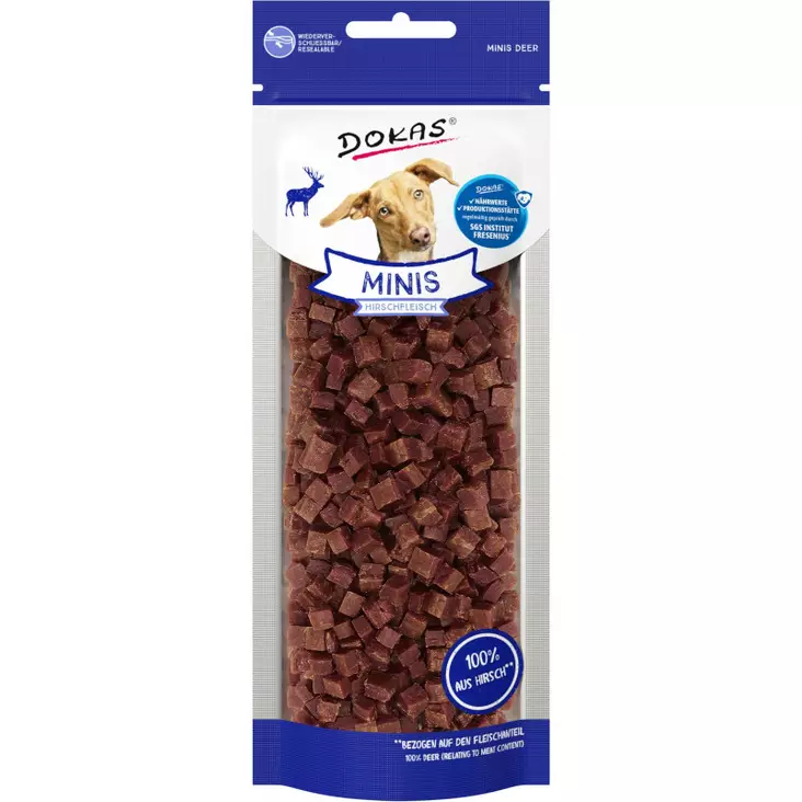 Dokas koiranherkut minis peura 60g - Koiranruoka - 4251276205460 - 1
