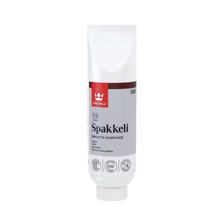 Tikkurila Spakkeli puukitti 0,5 l - Tasoitteet - 6408070021620 - 1