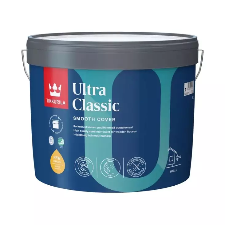 Tikkurila Ultra Classic sävytettävä talomaali - Ulkomaalit - 6408070148280 - 1