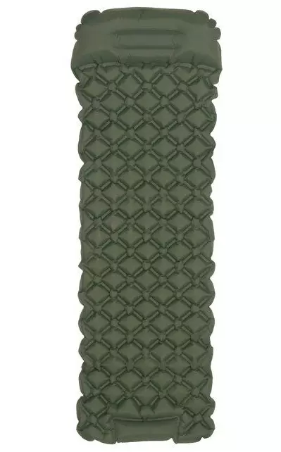 Makuualusta jalkapumpulla 190x60x5 cm - Makuupussit ja -alustat - 6410416564920 - 1