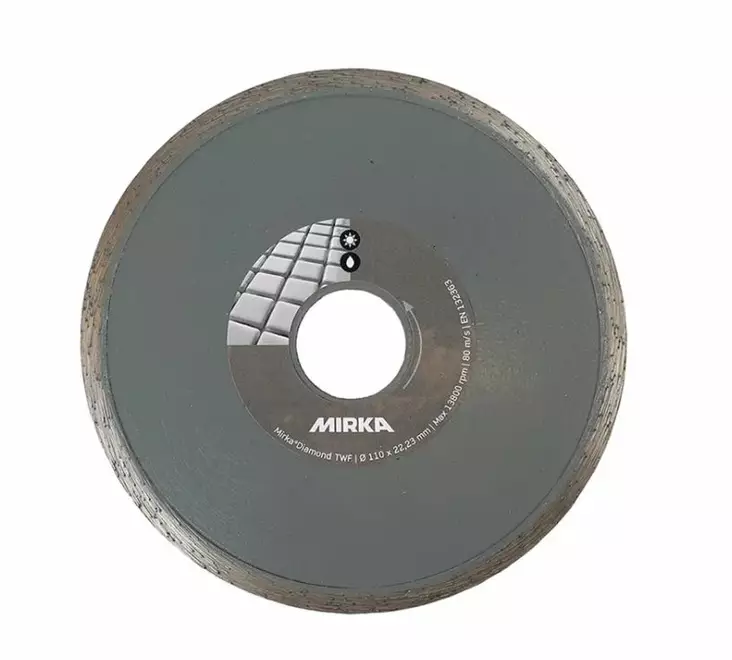 Timanttilaikka Mirka Diamond 125x22,2mm - Hiomatarvikkeet - 6416868912630 - 1
