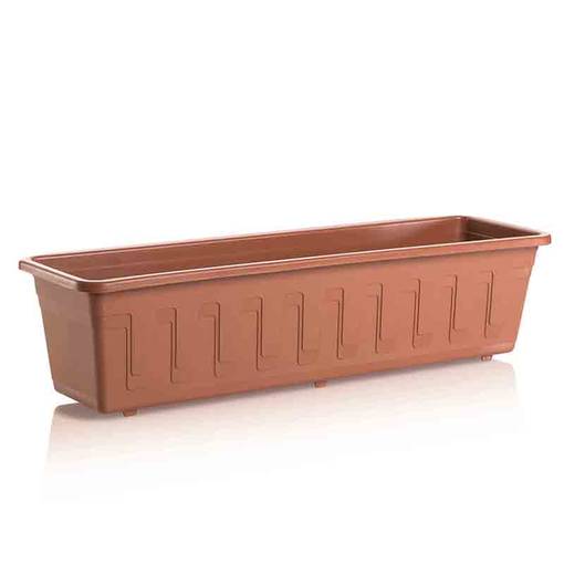 Parvekelaatikko Window Box terrakotta - Ruukut, vaasit, korit - 8595096909860 - 1