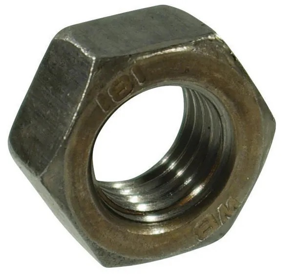 Kuusiomutteri musta 8.8 hienokierre - Pultit ja mutterit, metrinen kierre - 8716106859900 - 1