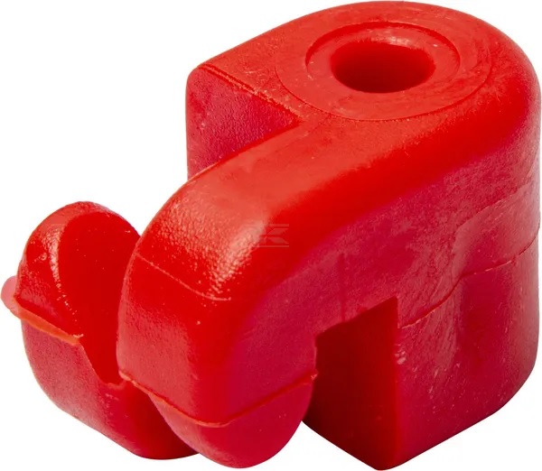 Eristin harjateräspylväälle 6 mm 100 kpl - Eristimet - 8719774261150 - 1