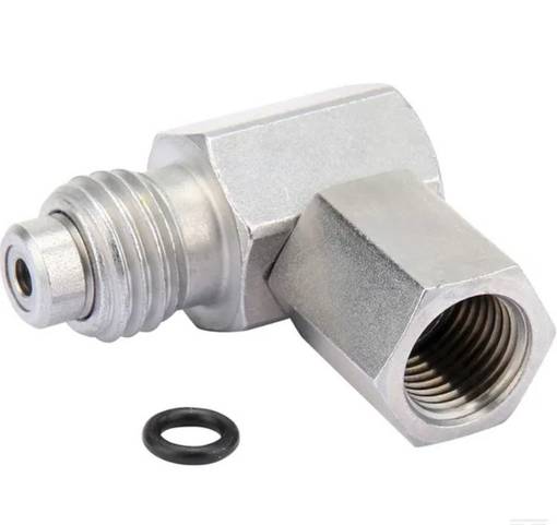 Kulmaliitin painemittarille 1/4" -M16x2 - Painemittarit - MA201490 - 1