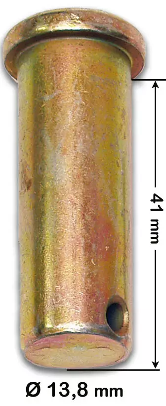 Jarruhaarukan tappi Ø 14mm x 41,5mm - Hydrauliikka - svm0000009040 - 1