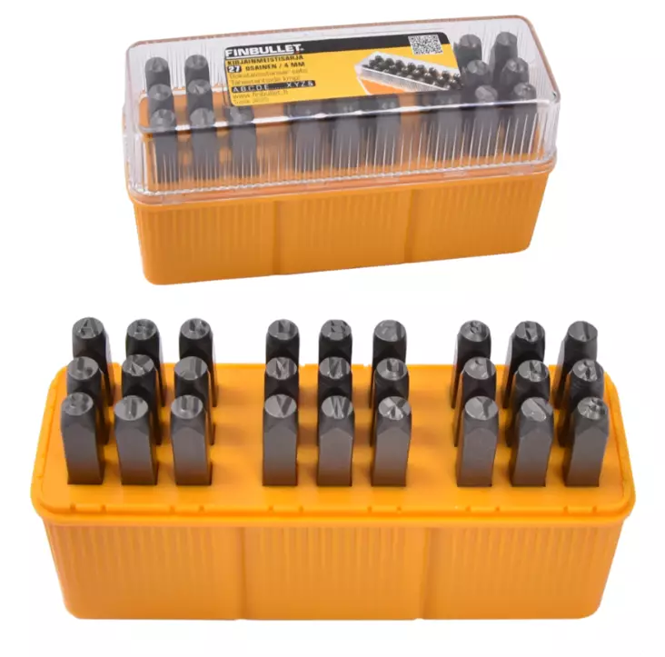 Finbullet Kirjainmeistisarja A-Z 10 mm - Muut käsityökalut - 6438152036280 - 1