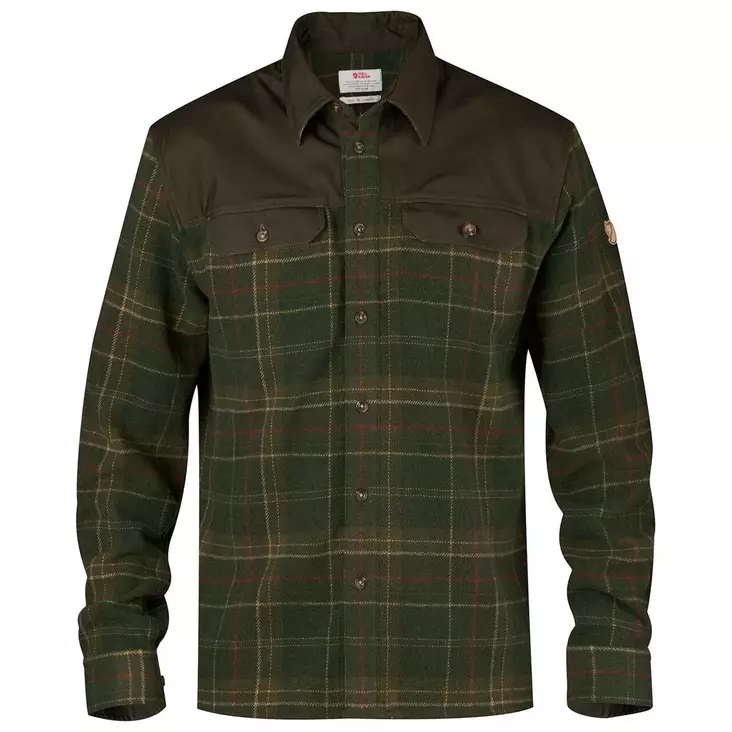 Fjällräven Granit Shirt M Green - Retkeilyasusteet - 7323450148430 - 1