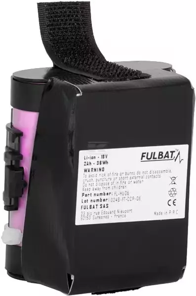 Fulbat FL-HU06 18 V 2 Ah akku robottiruohonleikkuriin - Robottiruohonleikkurin varaosat - FP560620 - 1