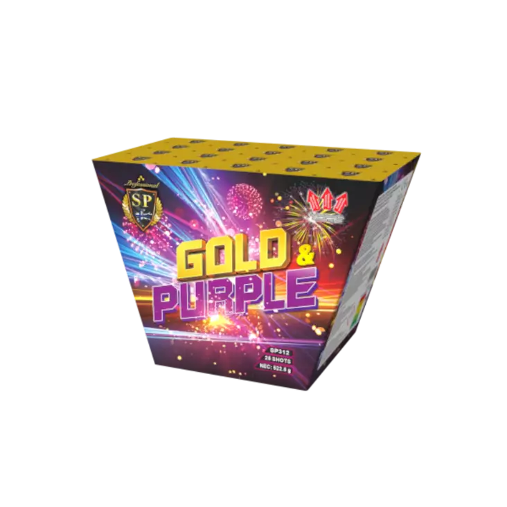 Gold & Purple patatulite - Ilotulitteet - 6429810501790 - 1