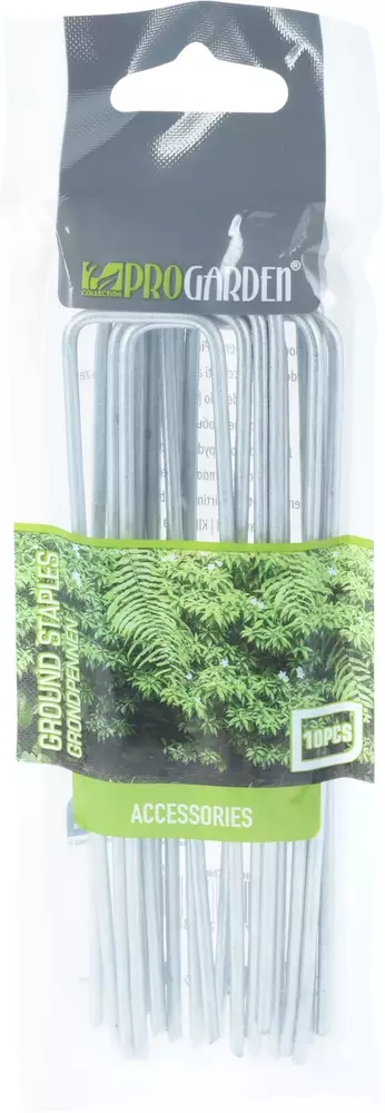 Kiinnityskepit metalli 14 cm 10 kpl/pkt - Hallaharsot - 8720573885720 - 1