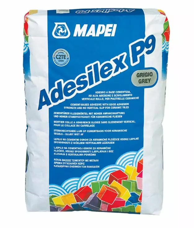 Kiinnityslaasti Mapei Adesilex P9 harmaa - Tasoitteet - 8022452031830 - 1