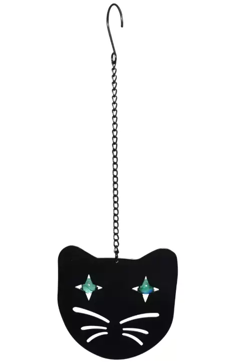 Kissanpää ketjulla 12x12 cm - Lintujen torjunta - 8714982157790 - 1