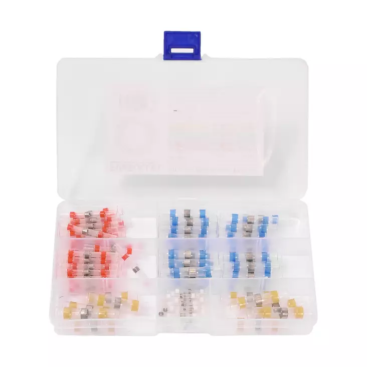 Kutistejatkoliitin tina 100 kpl - Muut hitsaustarvikkeet - 6438152088050 - 1