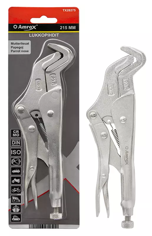 Lukkopihdit 215 mm mutterileuat - Pihdit ja leikkurit - 6420286914510 - 1