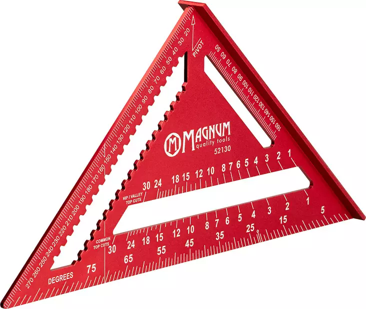 Magnum kolmiosuorakulma - Muut mittausvälineet - 6418868521300 - 1