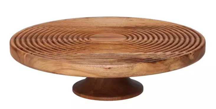 Maku Groove kakkulautanen akasia 30 cm - Tarjoiluastiat, kattaus - 6410416500430 - 1