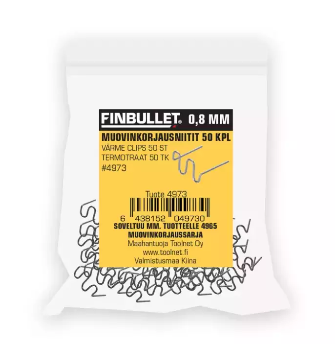 Muovinkorjausniitit 50kpl - Askartelutarvikkeet - 6438152049730 - 1