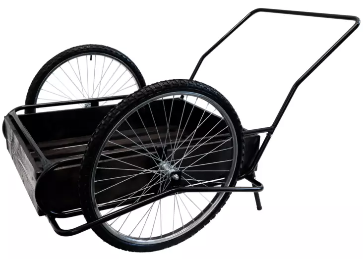 Mustat maitokärryt 26" renkailla - Kärryt, pyörät - 6418536026700 - 1