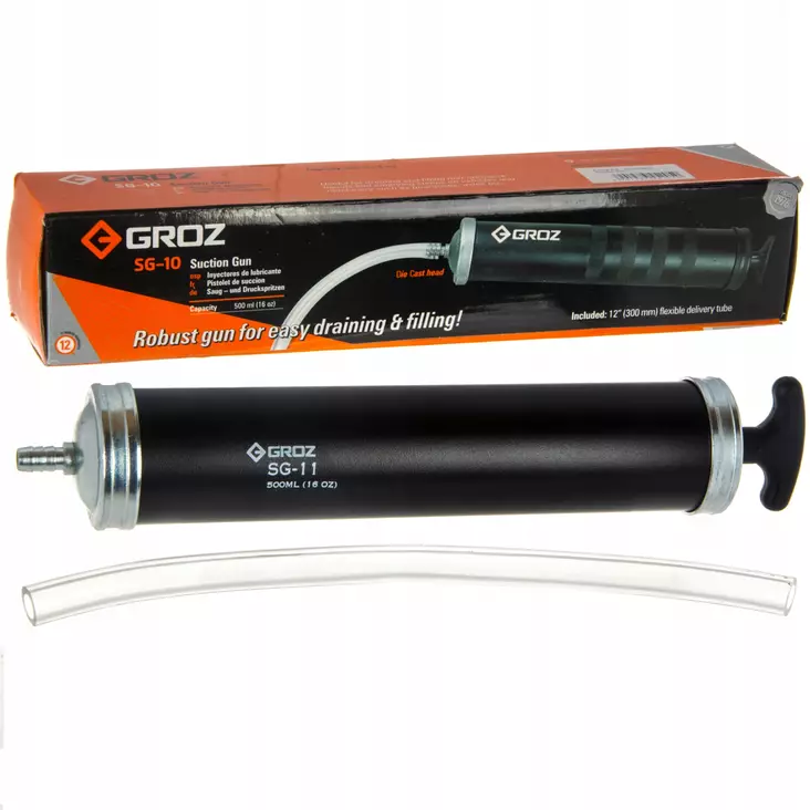 Öljynvaihtopuristin Groz - Rasvaprässit ja pumput - 8901486452050 - 1