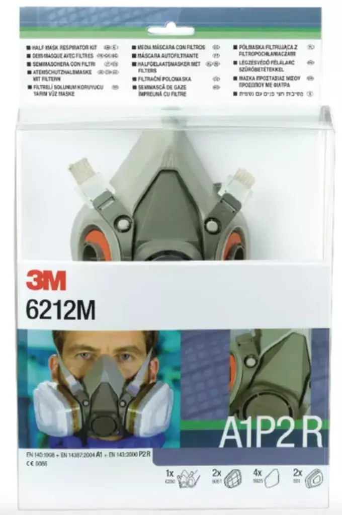 Puolinaamarin aloitussarja suodattimella - Hengityssuojaimet - 4046719131310 - 1