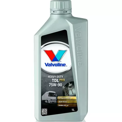 Valvoline Heavy Duty TDL Pro 75W-90 vaihteistoöljy 1 l - Vaihteistoöljyt - 8710941020440 - 1