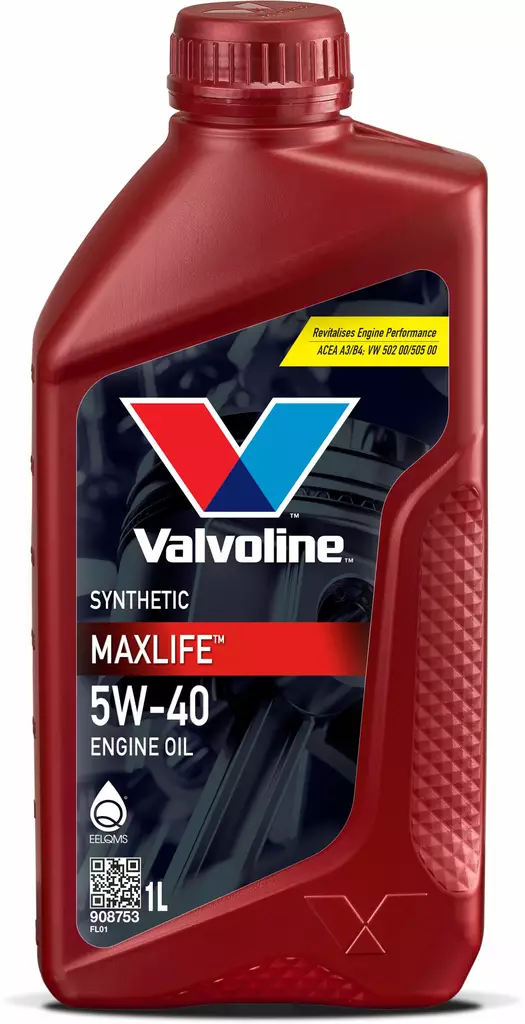 Valvoline MaxLife 5W-40 moottoriöljy 1 l - Moottoriöljyt - 8710941015040 - 1