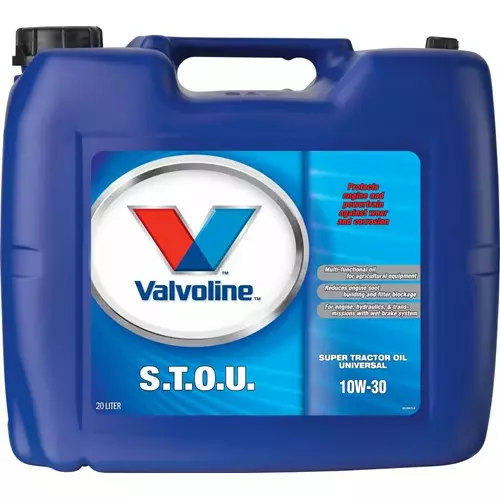 Valvoline STOU 10W-30 monikäyttö-öljy 20 l - Moottoriöljyt - 8710941170060 - 1