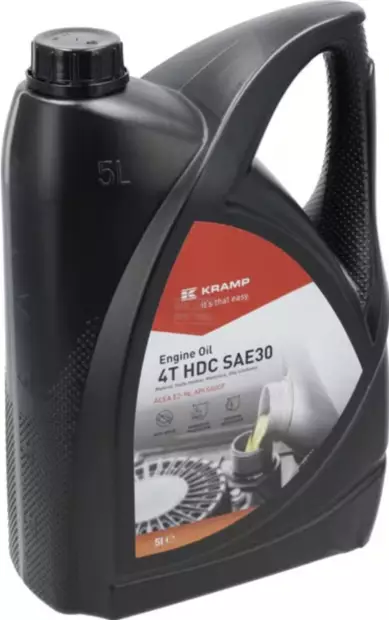4T moottoriöljy HDC SAE30 5 litraa - Moottoriöljyt - 8719493210651 - 1