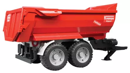 Bruder Krampe kippiperävaunu "halfpipe" - Bruder työkonelelut - 8719493963021 - 1