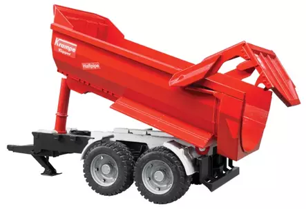 Bruder Krampe kippiperävaunu "halfpipe" - Bruder työkonelelut - 8719493963021 - 2