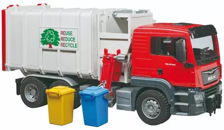 Bruder MAN TGS jäteauto - Bruder työkonelelut - 4001702037611 - 2